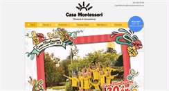 Desktop Screenshot of casamontessori.se